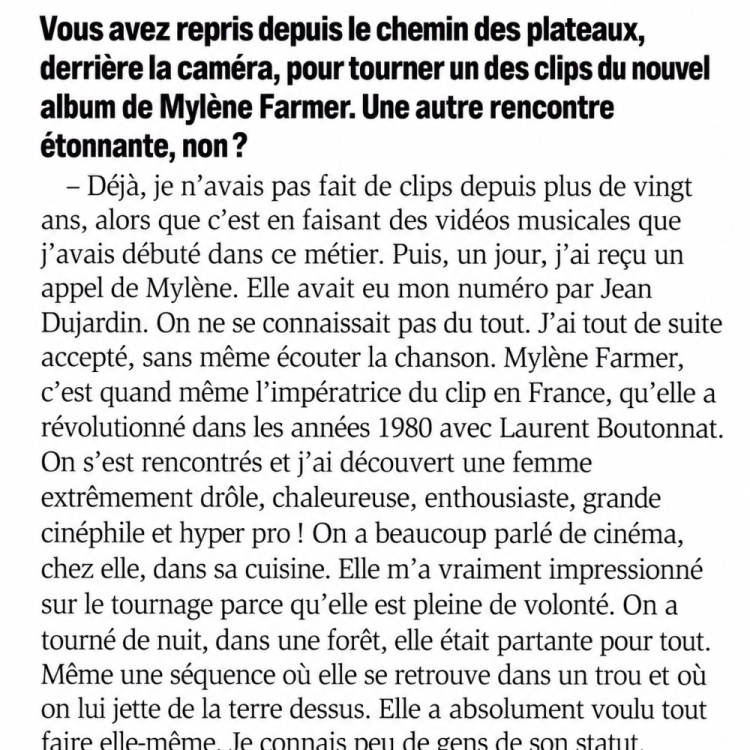Mylène Farmer - Égrégore : J-1 ! 🟠🎬 - Page 1830 - L'actu des stars - Volum